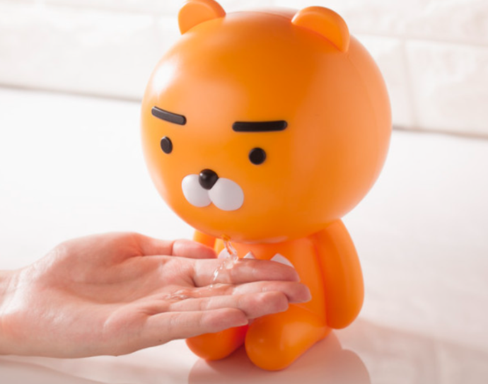 KF 자동 손소독제 디스펜서 라이언
