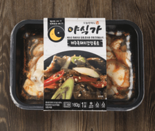 將圖片載入圖庫檢視器 야식가 제주흑돼지 간장볶음 Soy sauce Stir-fried Pork  160g 5packs
