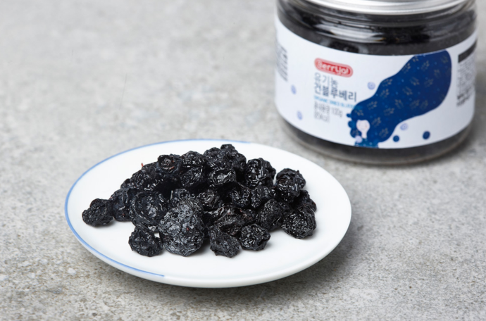 마켓컬리 국산 유기농 건블루베리 100g 2팩, 4팩 세트