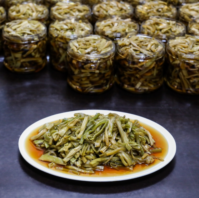 [단양구경시장 유리네] 수제 궁채 장아찌 (1kg)