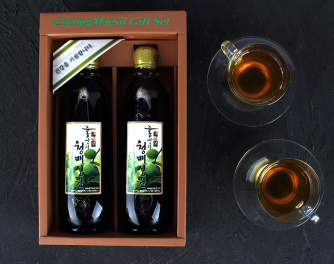 식품명인 홍쌍리 매실청 선물세트(600ml 2병)