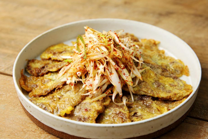 (더반찬) 광주별미소고기육전 Gwangju special food beef pancake 255g